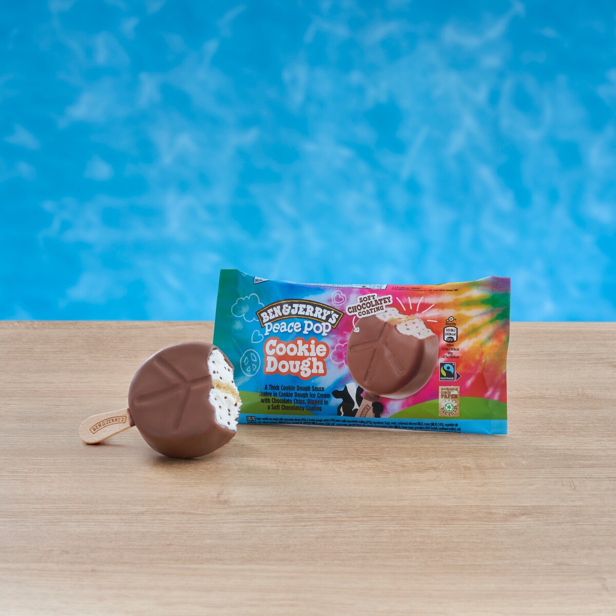 Lody Cookie Dough Peace Pop - Bar 3 / 3